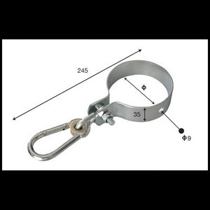 Kit Collare Altalena Tondo Cm. 10 Losa