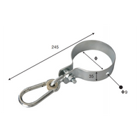 Kit Collare Altalena Tondo Cm. 10 Losa