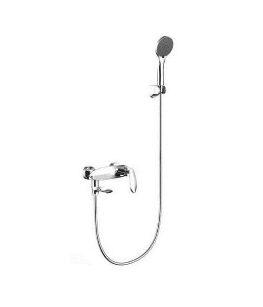 Kit Completo Rubinetto Miscelatore Vasca Da Bagno + Doccetta Cromata Luxury         