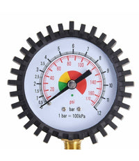 Kit Compressore Doppia Pistola Soffiaggio Aria Compressa Tubo 5mt Manometro 3pz         