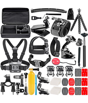 Kit Con 36 Accessori Per Gopro Hero Go Pro Sj4000 Sj5000 Sj6000 Action Cam Sport         