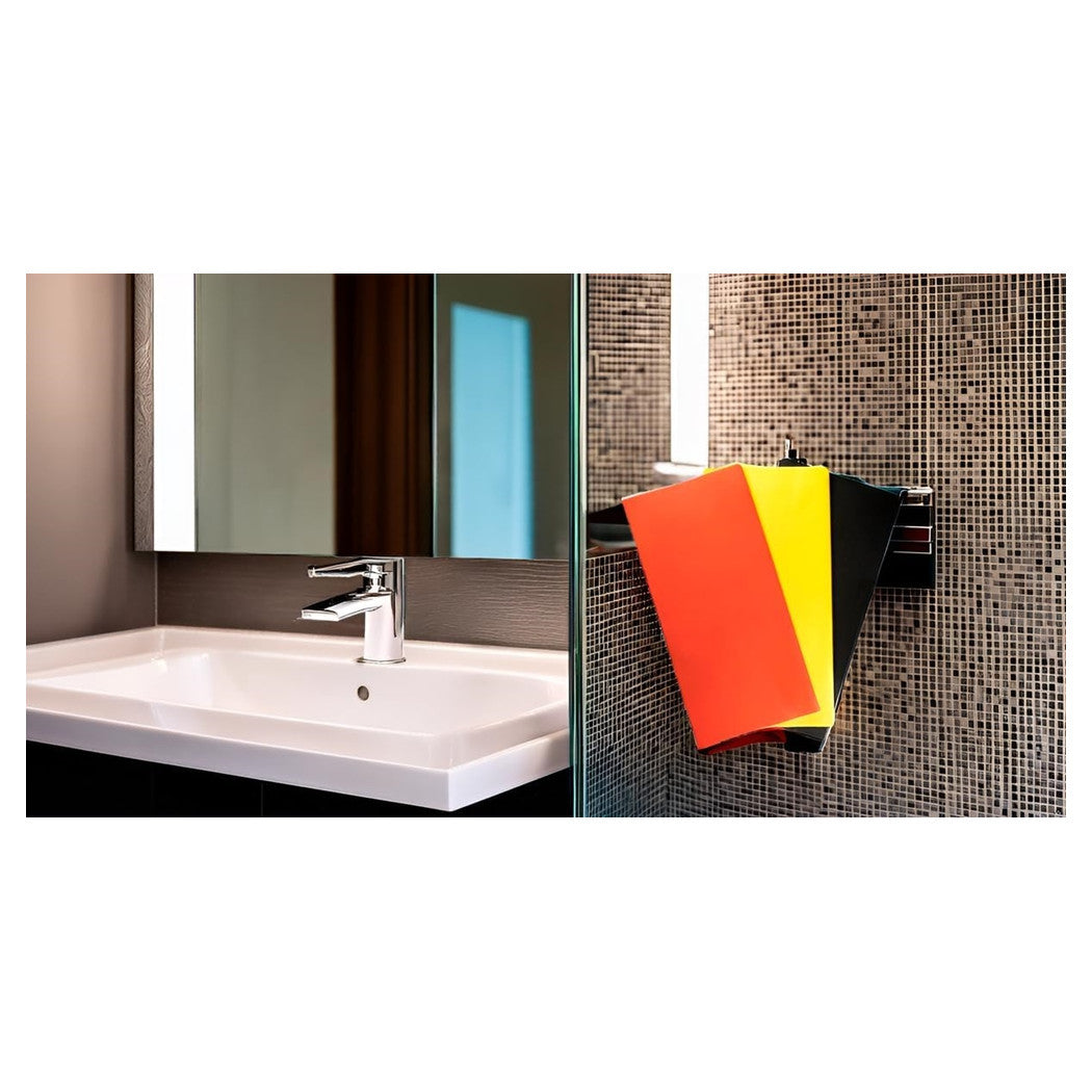 Kit Confezione 3 Panni Panno Brillo Lucida Vetri Cristalli Senza Aloni Pelucchi         