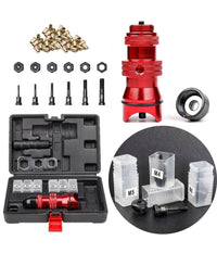 Kit Conversione Da Trapano A Rivettatrice Inserti Rivetti Filettati M3-m10 07445         