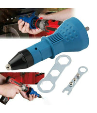 Kit Conversione Da Trapano Avvitatore A Rivettatrice Testine Da 2.4 3.2 4.0 4.8         