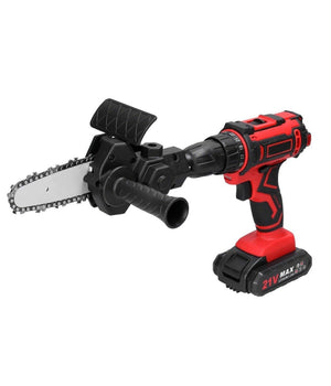 Kit Conversione Modifica Da Trapano A Motosega Mini Elettrosega 4" Art. 07373         