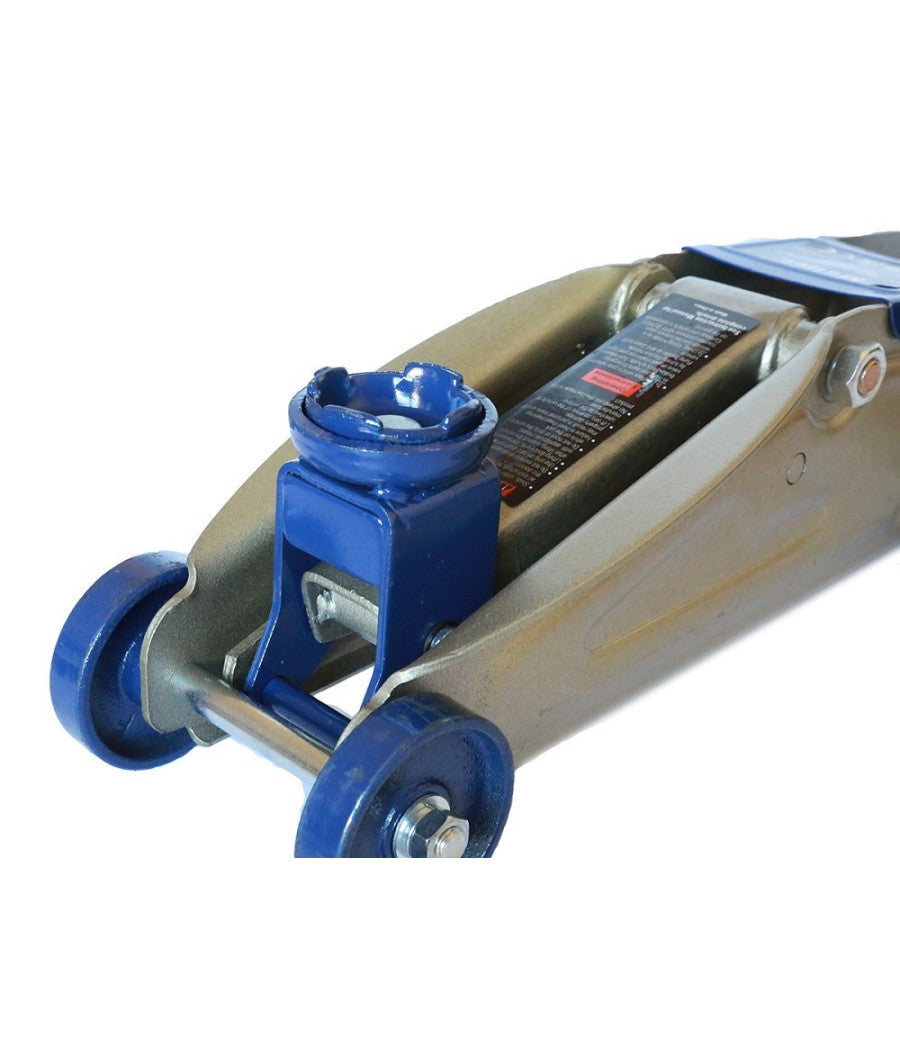 Kit Coppia Cavalletti + Crick Cric 2.5 Tonnellate Sollevatore Idraulico 2.5 Ton         