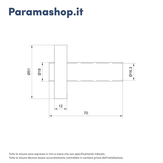 Kit copritubo universale per termoarredo bianco