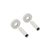 Kit copritubo universale per termoarredo bianco