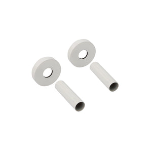 Kit copritubo universale per termoarredo bianco