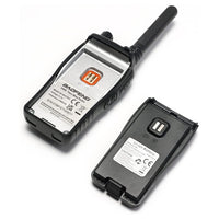 Trade Shop - Kit Da 2pz Walkie-talkie Ricaricabile Bf-88st Pro Pmr446 Con Ampia Portata Auricolari         