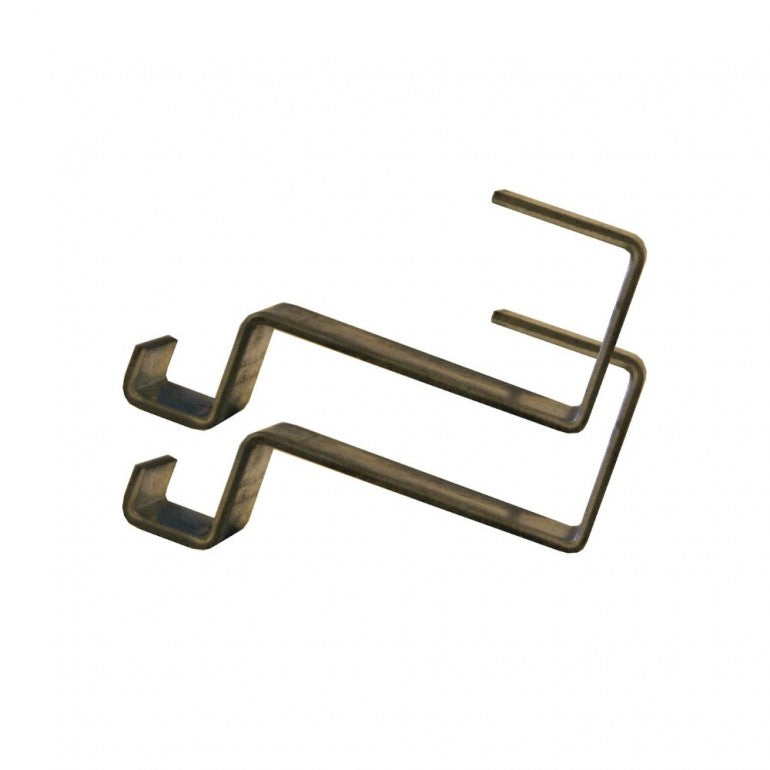 Kit di 2 Ganci piccoli compatibili con le casette da giardino Tuscany Evo