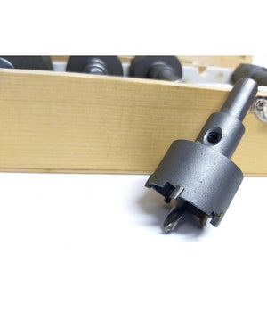 Kit Di 5 Frese A Tazza Hss Denti In Metallo Duro Da 18 30 32 35 55 Mm Per Muro         