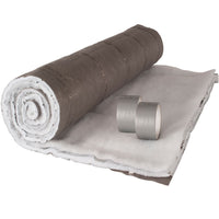 IDMarket - Kit di isolamento per porta de servicio 210 x 85 cm