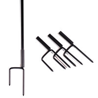 IDMarket - Kit di recinzione in rete per polli da 12 M con 6 pali a doppia punta