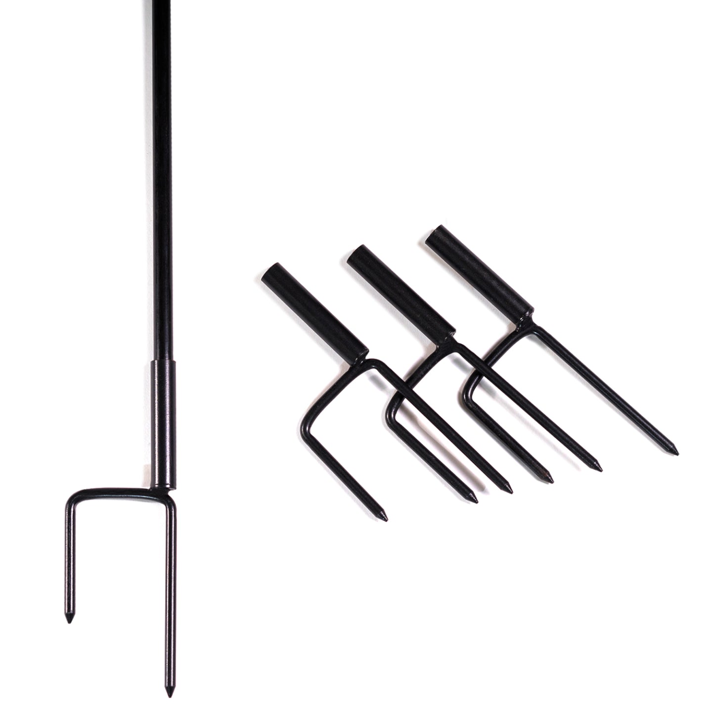 IDMarket - Kit di recinzione in rete per polli da 24 M con 9 pali a doppia punta