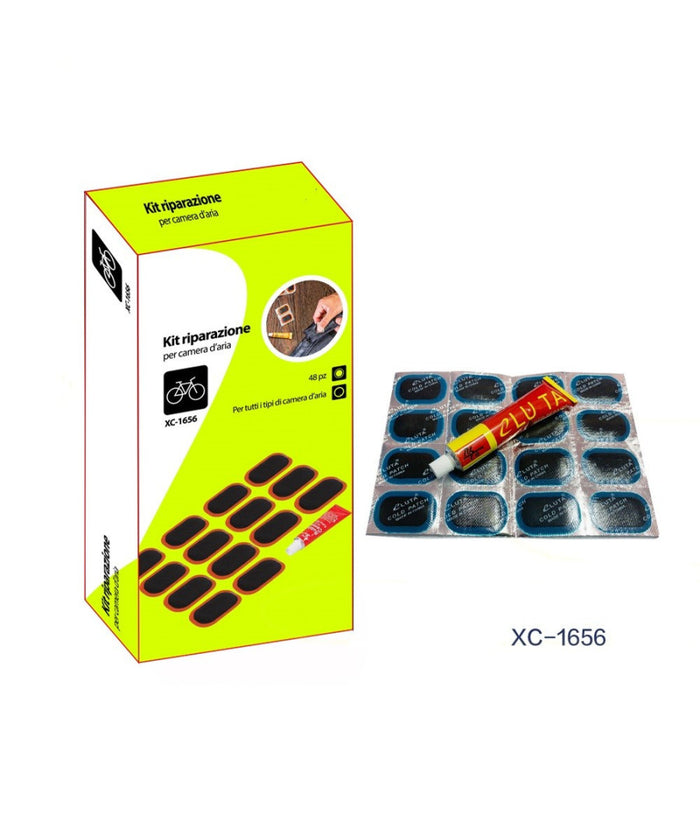 Kit Di Riparazione Universale Per Camera D'aria Ruote Bici Biciclette Xc-1656         