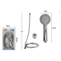 Trade Shop - Kit Doccetta Doccino Multigetto Soffione Doccia Bagno Con Laccio 1,8mt Staffa 69328         