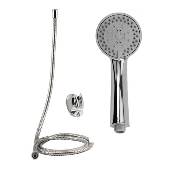 Trade Shop - Kit Doccetta Doccino Multigetto Soffione Doccia Bagno Con Laccio 1,8mt Staffa 69328         