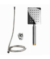 Kit Doccetta Doccino Soffione Bagno Doccia Rettangolare Laccio 1,8mt 69336 Staffa         