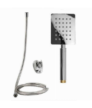 Kit Doccetta Doccino Soffione Bagno Doccia Rettangolare Laccio 1,8mt 69336 Staffa         