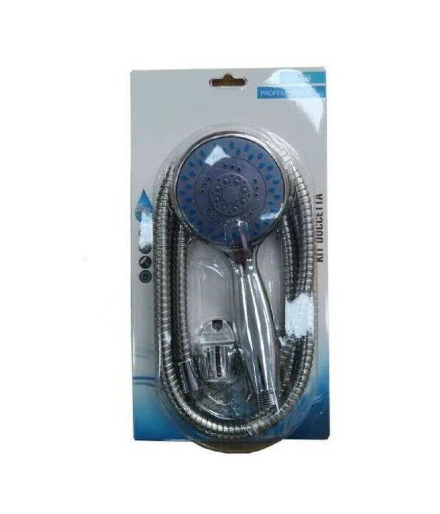 Kit Doccetta Doccino Soffione Bagno Doccia Tondo Con Laccio 1,8mt Staffa 69059         