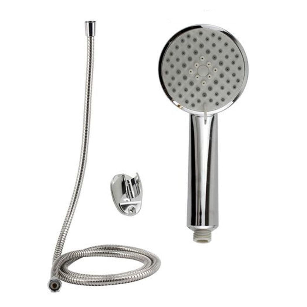 Trade Shop - Kit Doccetta Doccino Soffione Doccia Bagno Con Laccio 1,8 Metri Staffa 69067 -