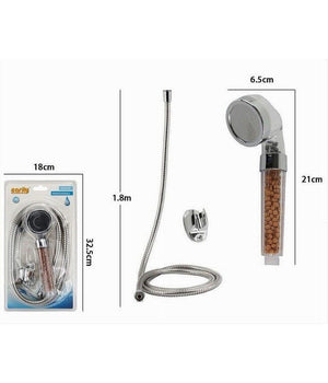 Kit Doccetta Doccino Soffione Doccia Bagno Con Laccio 1,8 Mt Staffa Filtro 59175         