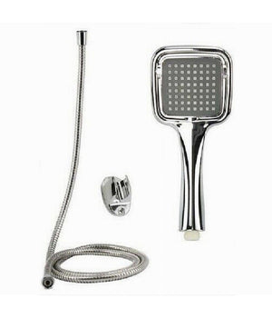 Kit Doccetta Doccino Soffione Doccia Bagno Laccio 1,8 Mt Staffa 59171 Quadrata         