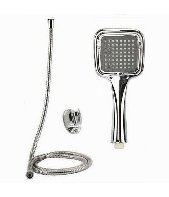 Kit Doccetta Doccino Soffione Doccia Bagno Laccio 1,8 Mt Staffa 59171 Quadrata         