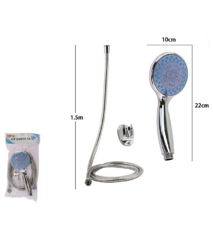 Kit Doccetta Doccino Soffione Doccia Bagno Multigetto Laccio 1,5mt Staffa 79979         