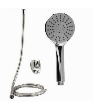 Kit Doccetta Doccino Soffione Doccia Bagno Tondo Con Laccio 1,8 Mt Staffa 69322         