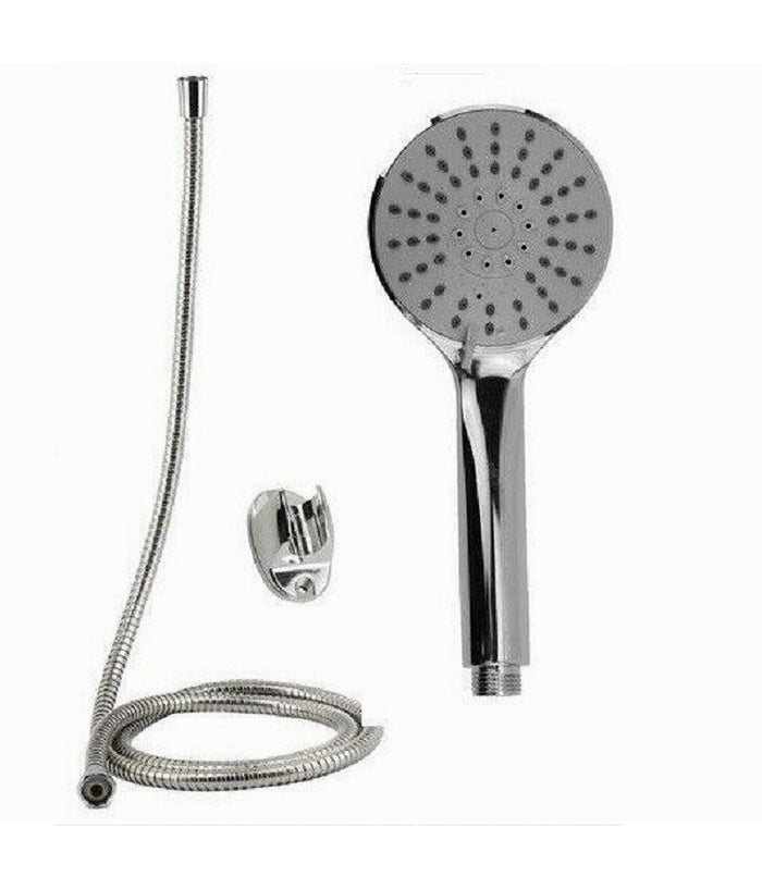 Kit Doccetta Doccino Soffione Doccia Bagno Tondo Con Laccio 1,8 Mt Staffa 69322         