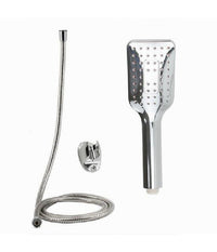 Kit Doccetta Doccino Soffione Rettangolare Doccia Bagno 59231 Laccio 1,8mt Staffa         