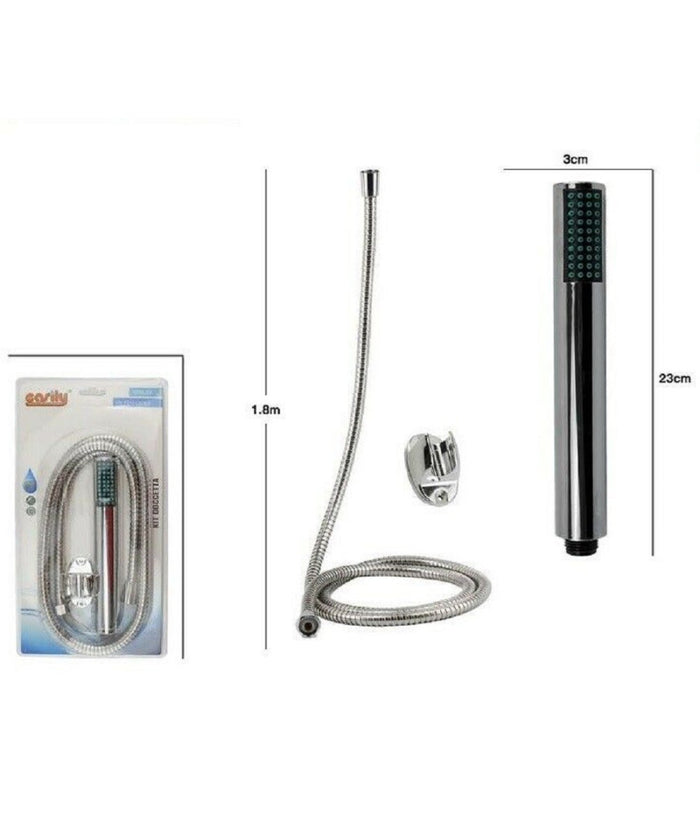 Kit Doccetta Doccino Stondata Bagno Soffione Doccia Laccio 1,8 Mt Staffa 69086         