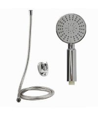Kit Doccetta Doccino Tondo Soffione Doccia Con Laccio 1,8 Mt Staffa Bagno 69071         