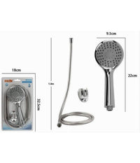 Kit Doccetta Multigetto Doccino Soffione Doccia Bagno Laccio 1,8 Mt Staffa 69350         