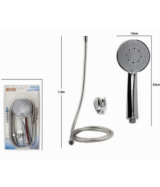 Kit Doccetta Multigetto Doccino Soffione Doccia Laccio 1,8mt Staffa Bagno 69053         