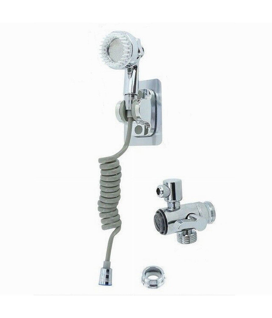 Kit Doccetta Per Lavandino Doccia Bagno Con Supporto Staffa Deviatore Laccio 87500         