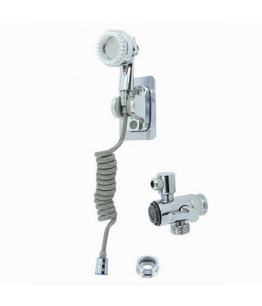 Kit Doccetta Per Lavandino Doccia Bagno Con Supporto Staffa Deviatore Laccio 87500         