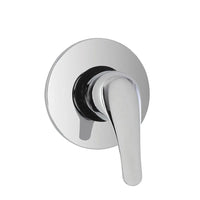 Kit doccia Kant completo di miscelatore a incasso con braccio doccia e soffione tondo