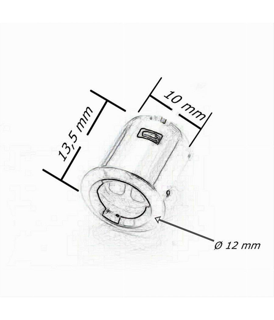 Kit Doppio Sensore Interruttore Per Luci Strip Led Mobili Sensori 12/24v Sen-2po         