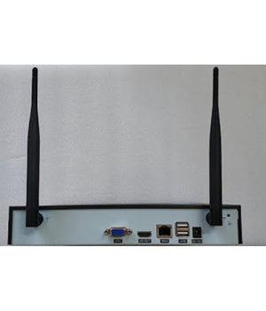 Kit Dvr Wireless Wifi 4 Canali Sistema Registrazione Cctv Hd 4 Telecamera Q-s4i         