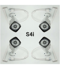 Kit Dvr Wireless Wifi 4 Canali Sistema Registrazione Cctv Hd 4 Telecamera Q-s4i         