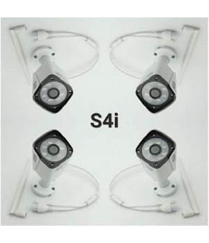 Kit Dvr Wireless Wifi 4 Canali Sistema Registrazione Cctv Hd 4 Telecamera Q-s4i         