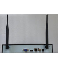 Kit Dvr Wireless Wifi 4 Canali Sistema Registrazione Cctv Hd 4 Telecamera Q-s4i         