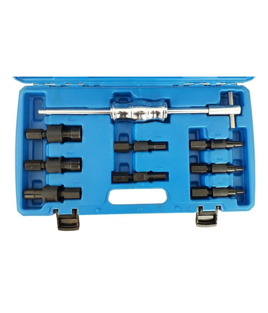 Kit Estrattore Per Cuscinetti Interni Martello Scorrevole 9 Pezzi         