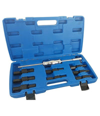 Kit Estrattore Per Cuscinetti Interni Martello Scorrevole 9 Pezzi         