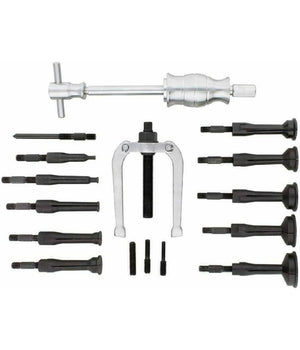 Kit Estrattore Per Cuscinetti Interni Martello Scorrevole Set Rimozione 16 Pezzi         