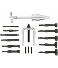 Kit Estrattore Per Cuscinetti Interni Martello Scorrevole Set Rimozione 16 Pezzi         