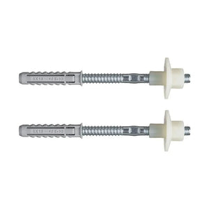 Kit fissaggio lavabo sospeso  M10x120 mm in acciaio con dado